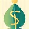 Stylized icon depicting holistic health, perhaps interweaving traditional medical symbols with natural elements.